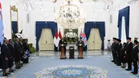 Presiden Prabowo Subianto melakukan pertemuan bilateral dengan Perdana Menteri (PM) Fiji, Sitiveni Rabuka di Istana Merdeka Jakarta, Kamis (24/4/2025). (Foto: Cahyo-Biro Pers Sekretariat Presiden)