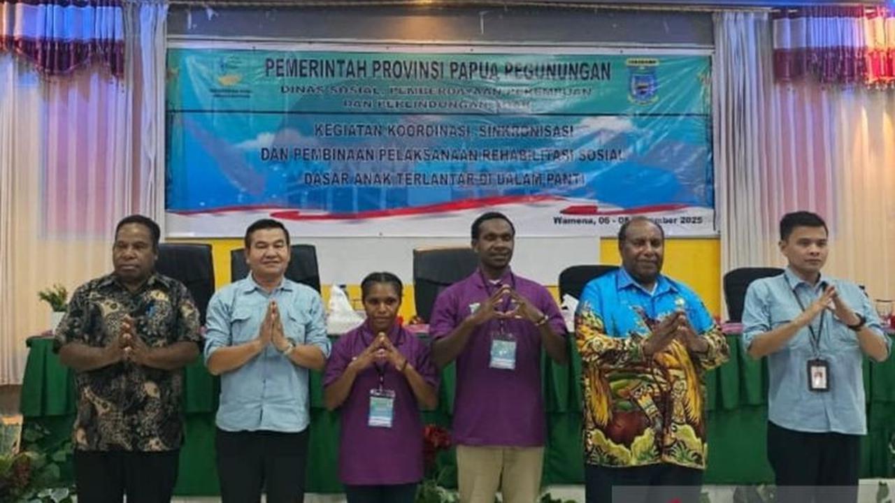 Dinsos P3A Perkuat Penanganan Anak Terlantar Papua Pegunungan Menuju Indonesia Emas 2045