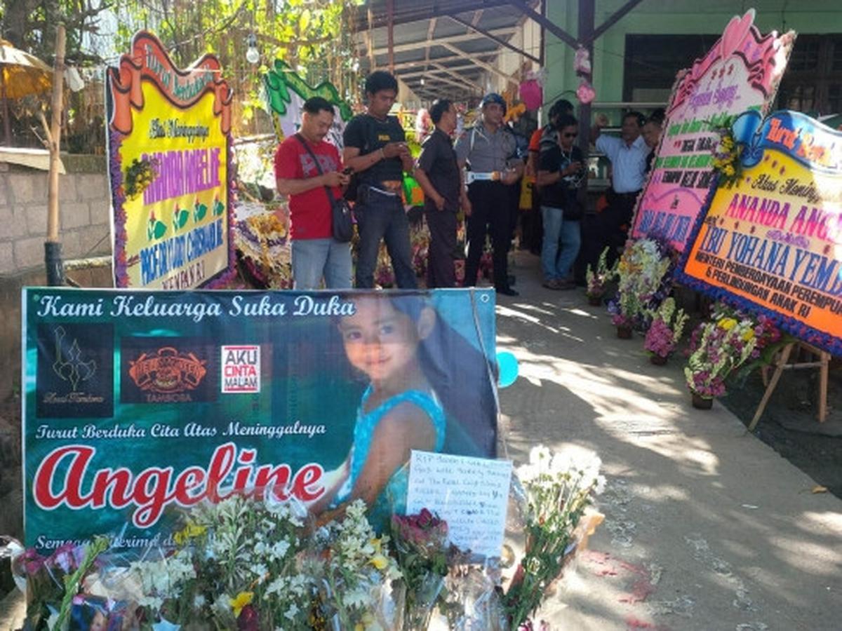 Pengawalan ketat Margriet hadiri rekonstruksi pembunuhan Angeline