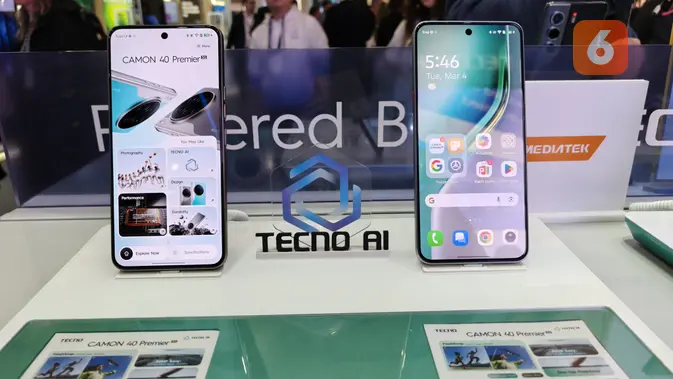 <p>Tecno Camon 40 Premier 5G. (Liputan6.com/ Agustinus M. Damar)</p>