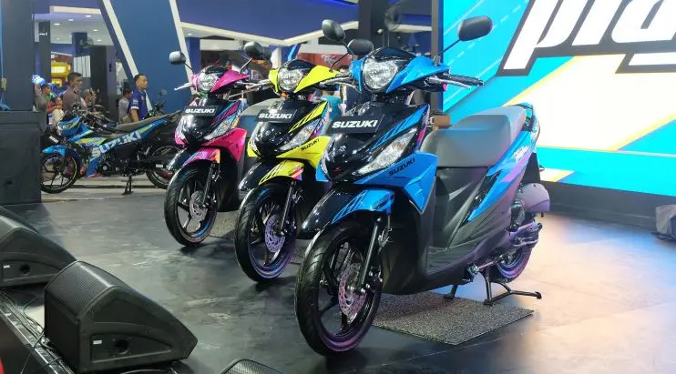 Suzuki rilis Address Playfull dan nex terbaru di Jakarta Fair 2017. (Septian/Liputan6.com)