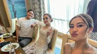 Aaliyah Massaid Jadi Bridesmaid di Nikahan Mahalini (Sumber: Instagram/aaliyahmassaid)