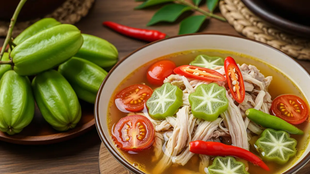 Resep Asem-Asem Ayam dengan Belimbing Wuluh