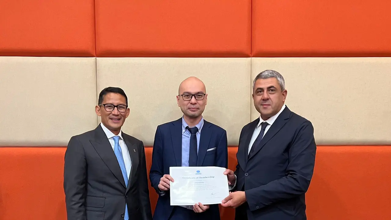 Platform travel, Traveloka, resmi tergabung sebagai Affiliate Member The World Tourism Organization (UNWTO) untuk kontribusinya kepada sektor pariwisata Asia Tenggara dan pariwisata berkelanjutan.