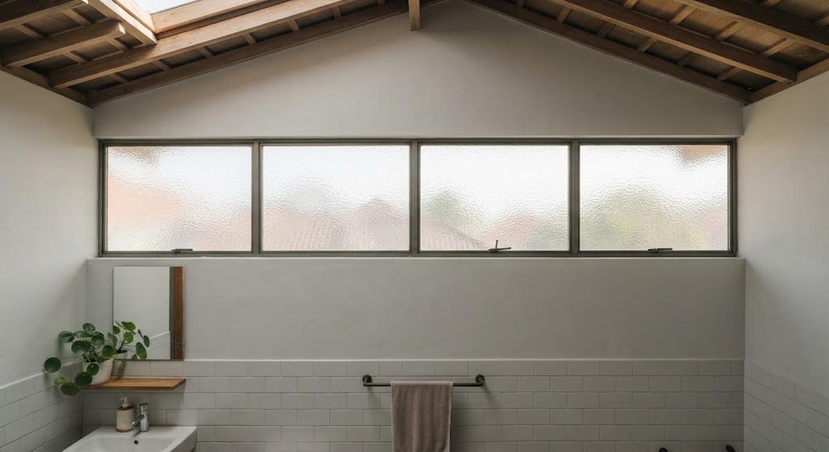 Model Jendela Clerestory untuk Memasukkan Cahaya dari Bagian Atas Dinding