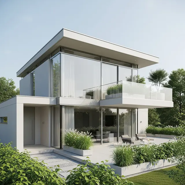 Model Depan Rumah Minimalis 2 Lantai Kekinian