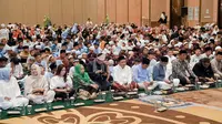Ikatan Alumni Universitas Widyagama (IKAWIGA) bekolaborasi dengan Bank Rakyat Indonesia (BRI), menggelar buka puasa dan santunan Ramadhan kepada 1.500 anak yatim, kaum dhuafa, dan pekerja sosial di Malang. (Tim News).