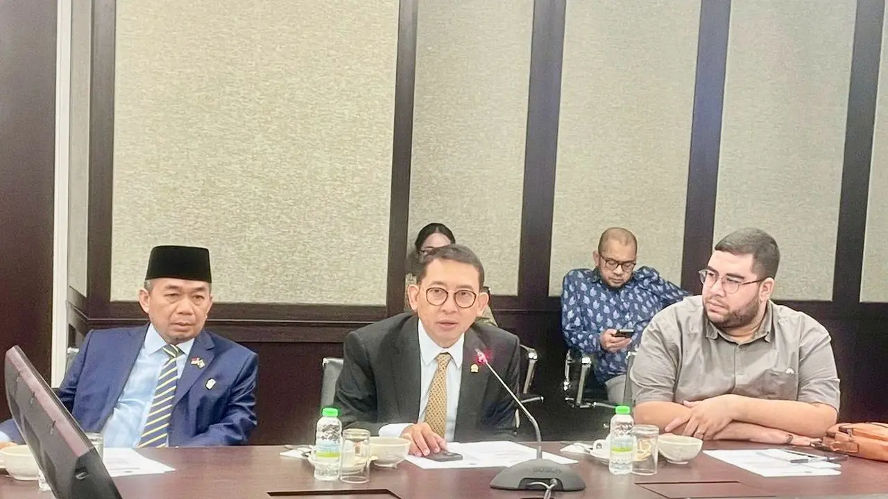 Fadli Zon, Ketua Badan Kerja Sama Antar Parlemen (BKSAP) DPR RI  didaulat sebagai Penasehat Parlemen Asia Tenggara untuk Kemerdekaan Palestina. (BKSAP DPR RI)