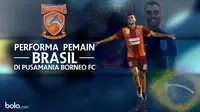 Performa Pemain Brasil di Pusamania Borneo FC, Edilson Tavares ( Bola.com/ Rudi Riana)