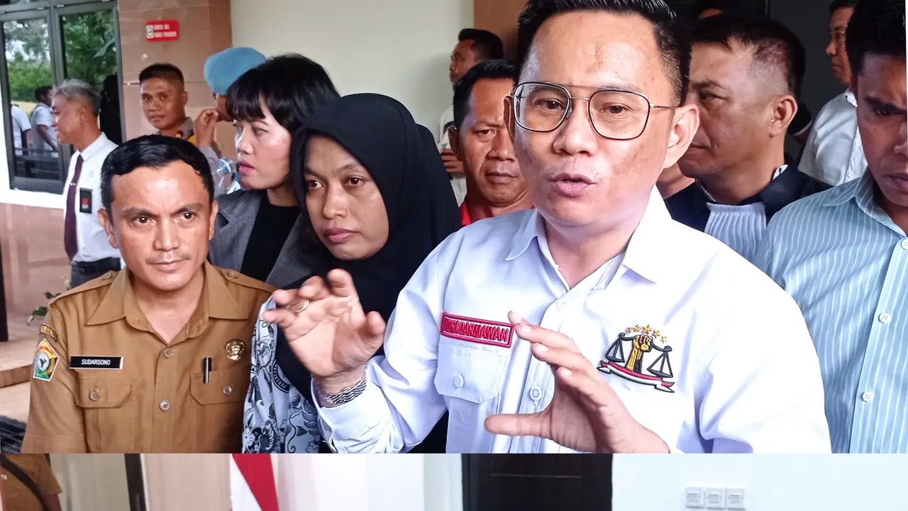 Sidang Supriyani guru honorer di Konawe Selatan.