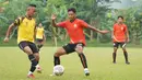 AHHA PS Pati FC yang dilatih Ibnu Grahan tampil dengan semangat dan motivasi tinggi, tidak terpengaruh dengan nama besar Persija sebagai tim elite di BRI Liga 1. (Foto: Dok. Persija)