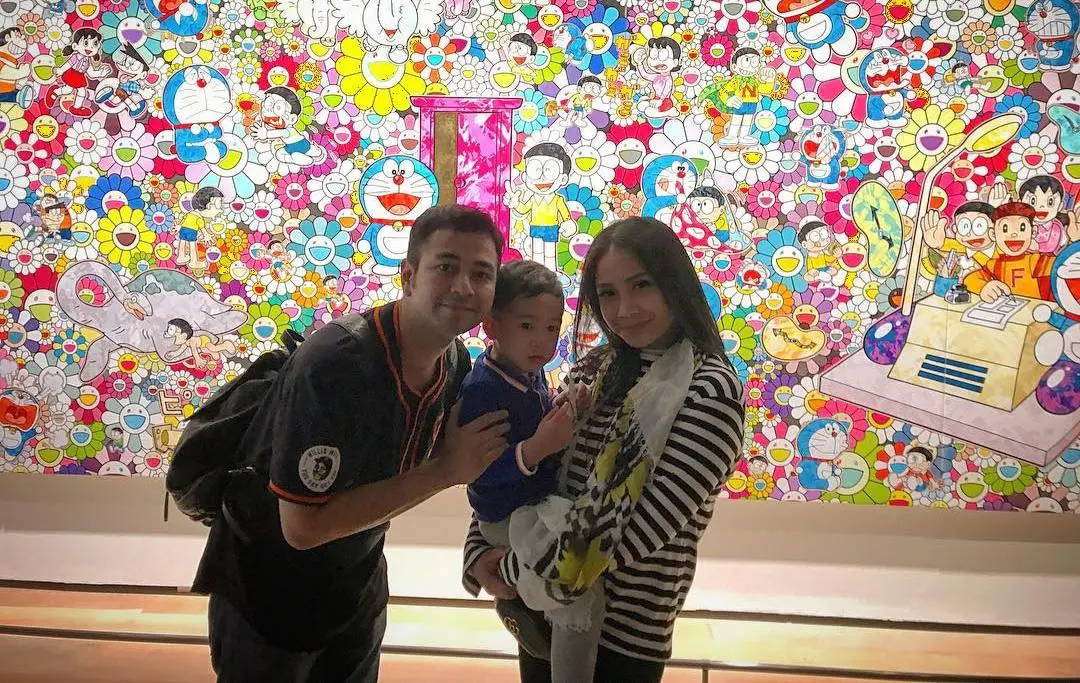Raffi Ahmad ajak istri dan anaknya liburan ke Jepang [foto: instagram/raffinagita1717]