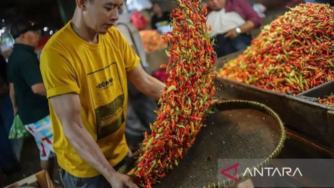 PIHPS Nasional Rilis Harga Pangan Terkini: Cabai Rawit Merah Rp72.500/kg, Telur Ayam Rp31.500/kg