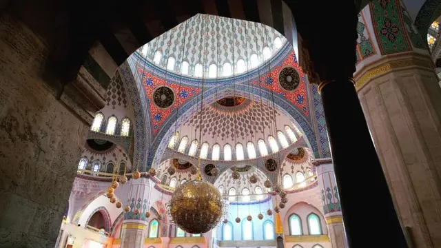 Masjid Kotacepe berada di kota Ankara di Turki