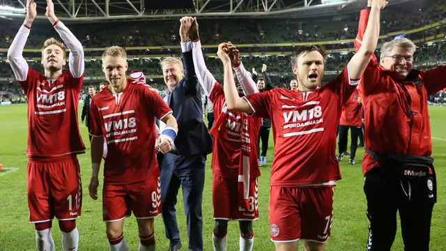 Denmark, Irlandia, Kualifikasi Piala Dunia 2018