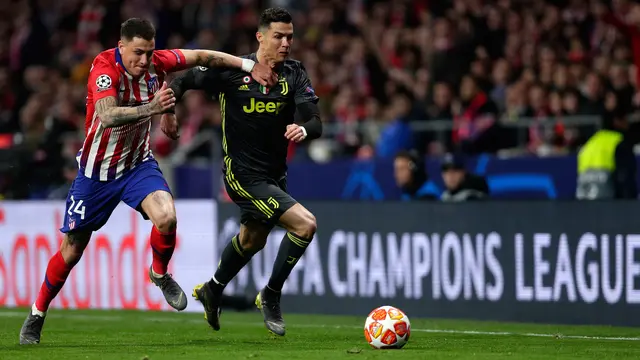 Atletico Madrid Lumat Juventus di Wanda Metropolitano