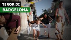 Real Madrid dan AC Milan memberikan ucapan duka soal teror yang terjadi di Barcelona.