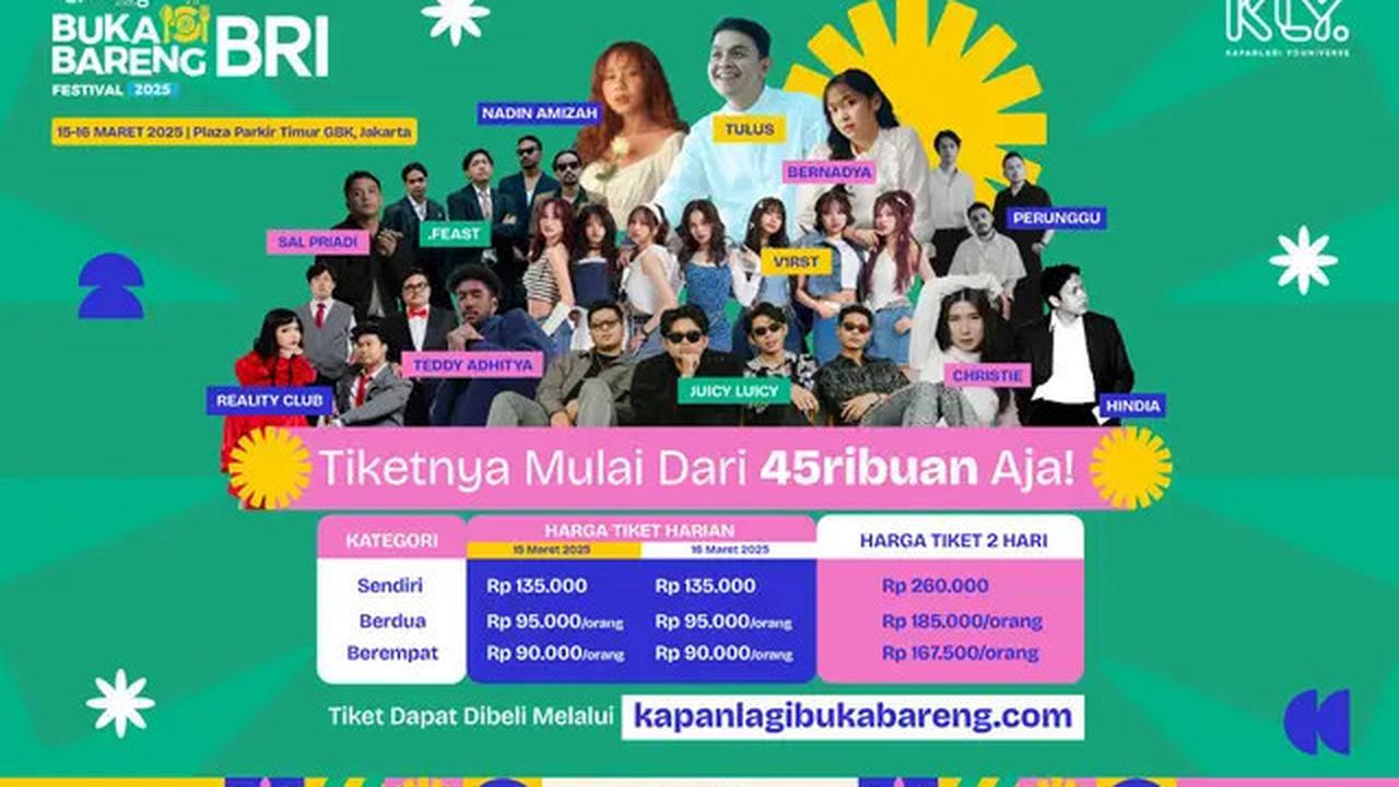 Selamat, Band Letter of Me Terpilih Jadi Penampil Ajang KapanLagi Buka Bareng BRI Festival 2025
