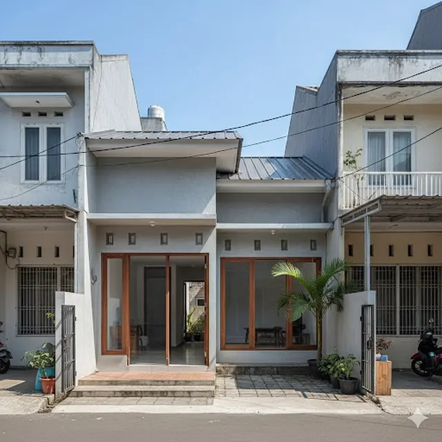 Rumah Minimalis 7x10 1 Lantai 3 Kamar