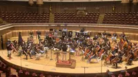 Rehearsal G20 Orchestra.