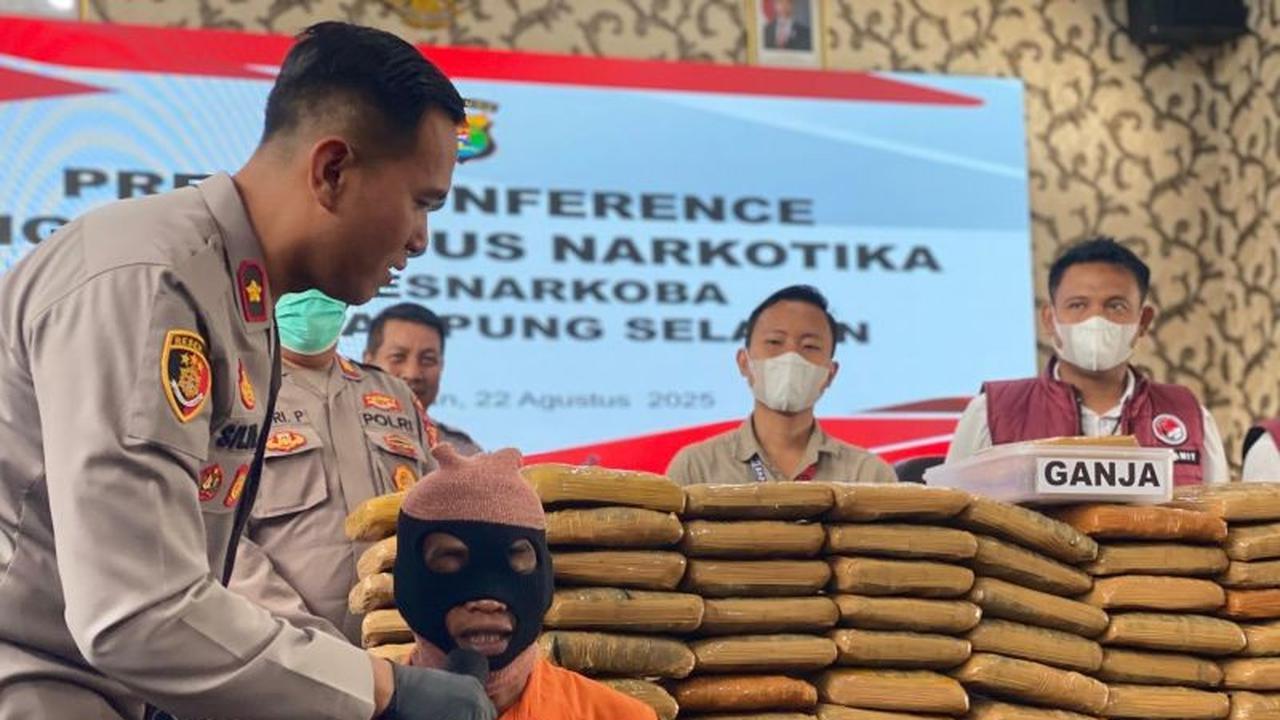 Terungkap Modus Licik Penyelundupan Ganja 90 Kg di Bakauheni, Begini Cara Pelaku Kelabui Polisi!