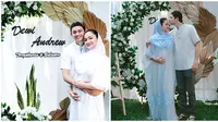 Keluarga Andrew Andika baru saja menggelar acara 4 bulanan untuk sang istri. (Sumber: Instagram/@tengkudewiputri_tdp)