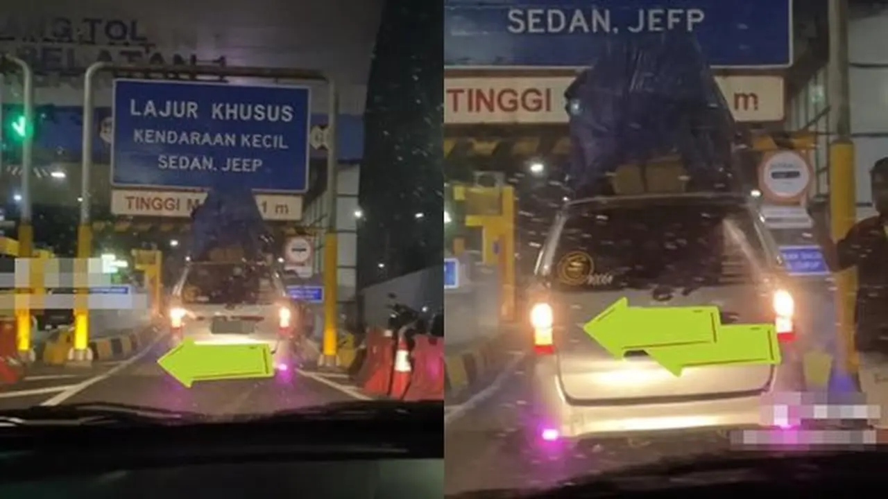 Bikin Orang Susah, Pemudik Bawa Barang Berlebihan Tak Bisa Lewat Gerbang Tol