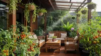 8 Desain Teras Cozy dengan Kebun Cabai dan Tomat Buat Dapur Langsung Petik, Bikin Hemat Belanja