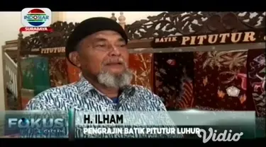 Kain batik Pitutur yang merupakan batik khas Gresik siap dikembangkan oleh Gus Ipul sebagai potensi ekonomi kreatif Jawa Timur.