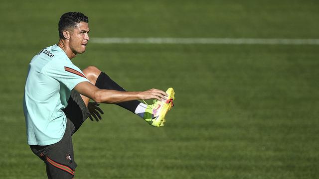 Cristiano Ronaldo Jalani Sesi Latihan Jelang Kualifikasi Piala Dunia 2022