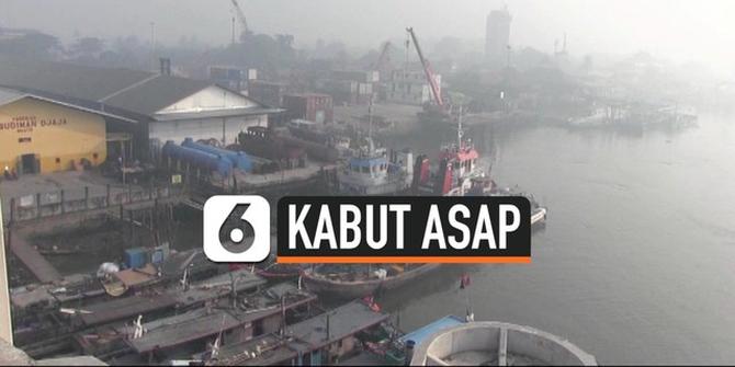 VIDEO: Kabut Asap, Kualitas Udara di Palembang Memburuk