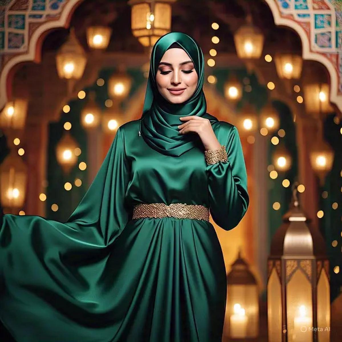 12 Model Busana Muslimah 1 Warna yang Lagi Tren di 2025, Tampilan Simpel tapi Elegan