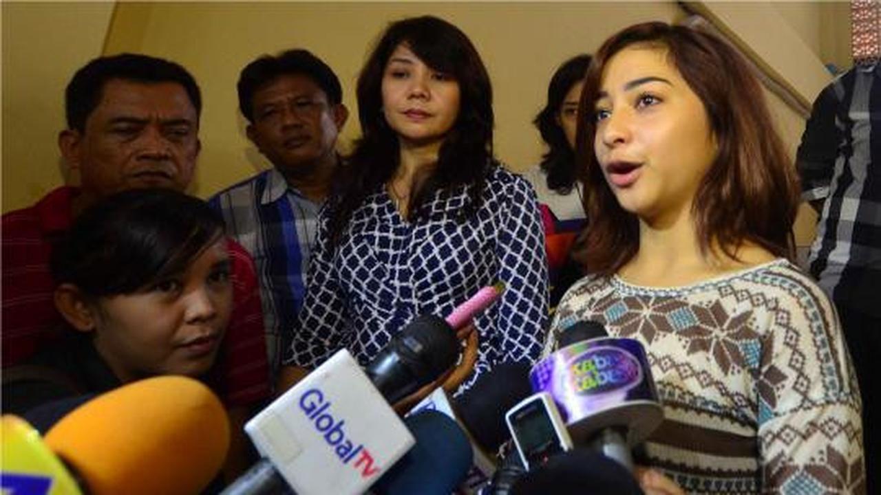 Nikita Willy jenguk Diego di Polsek Tanah Abang