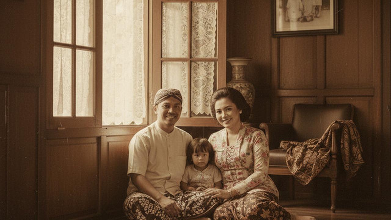 Prompt AI Foto Keluarga Muslim: Tampilan Modest Fashion, Hangat, dan Penuh Kedamaian