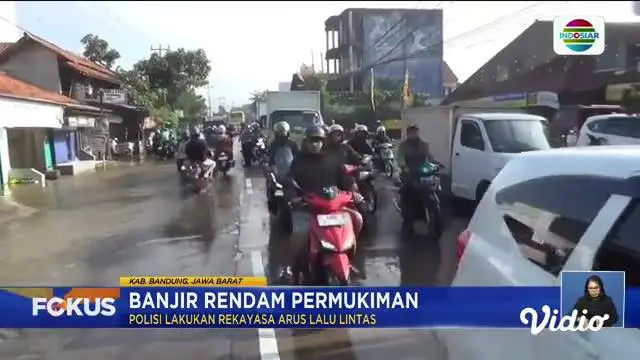 Fokus : Tanggul Sungai Tuntang di Grobogan Jebol, Ratusan Rumah Terendam Banjir