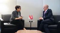 Retno Marsudi dan Menlu Tunisia Dorong Semangat Solidaritas di Sela-sela Sidang Majelis Umum PBB
