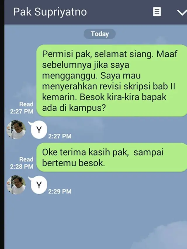 6 Balasan Chat Dosen Cuek Ini Bikin Mahasiswa Elus Dada