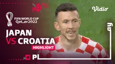 Berita video highlights pertandingan Jepang melawan Kroasia pada 16 besar Piala Dunia 2022 di Al Janoub Stadium, Senin (5/12/2022) malam WIB.