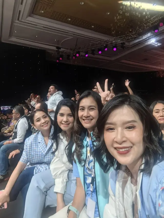 Nagita Slavina Foto Bareng Para Mantan Ratu Kecantikan dari Barisan Pendukung Prabowo-Gibran, dari Annisa Pohan hingga Erina Gudono
