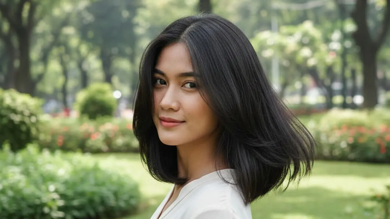 Rambut Pendek Wanita Kurus