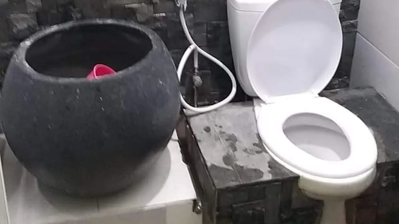 6 Desain WC Duduk Ini Unik Banget, Bikin Gagal Paham