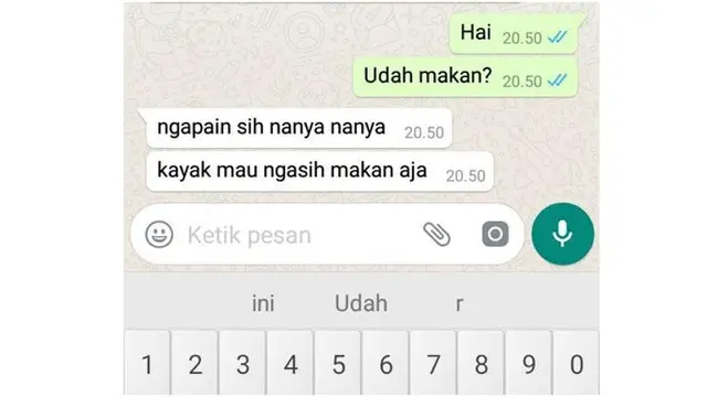 6 Balasan Chat dari Gebetan Cuek dan Tak Peduli Ini Bikin Nyesek