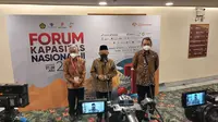 Wakil Presiden Ma'ruf Amin membuka Forum Kapasitas Nasional II yang digelar SKK Migas di Jakarta Convention Center, Rabu (27/7/2022).