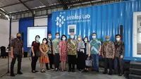 Sejumlah pengusaha, dokter, dan tenaga ahli laboratorium berkolaborasi membangun Intibios Lab, laboratorium yang fokus pada Polymerase Chain Reaction (PCR) swab test di Yogyakarta. (Ist)