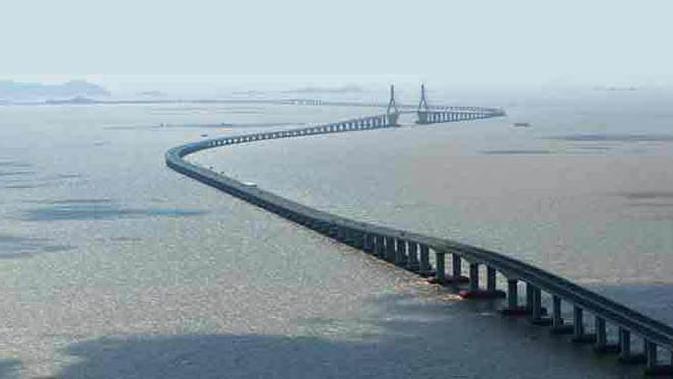 7 Jembatan Terpanjang Di Dunia Adakah Yang Di Indonesia Citizen6 Liputan6 Com