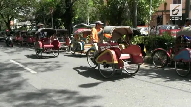 VIDEO: Tukang Becak Pengantar Tamu Jokowi Jalani Tes Kesehatan