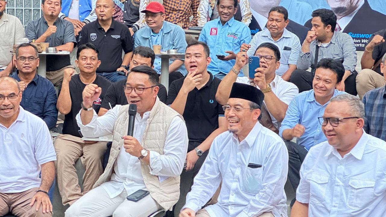 VIDEO: Ridwan Kamil Blak-blakan Strategi Raup Suara di Basis Anies Jakarta, Singgung Jak Mania