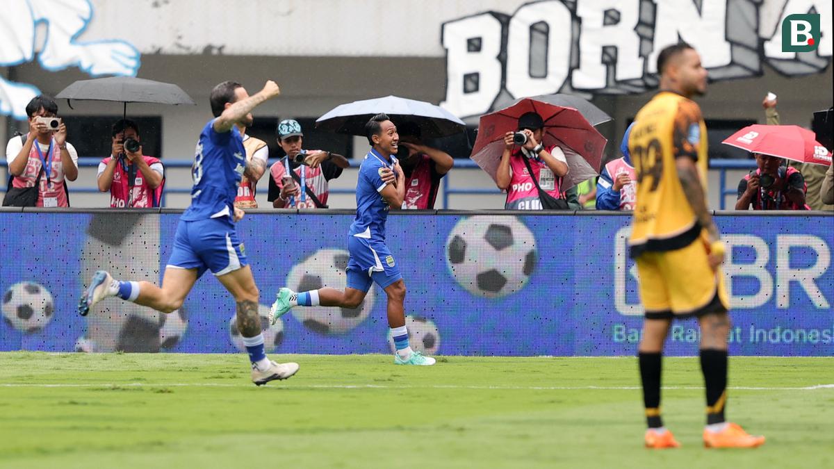 Kembali Lakukan Selebrasi Ice Cold Setelah Bobol Gawang Persija, Beckham Putra Nugraha: Ini Sudah Ikonik