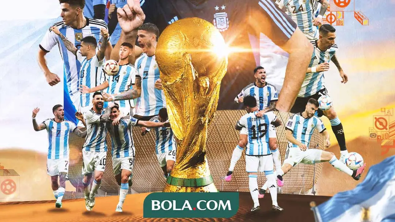 Piala Dunia - Timnas Argentina Juara Piala Dunia 2022