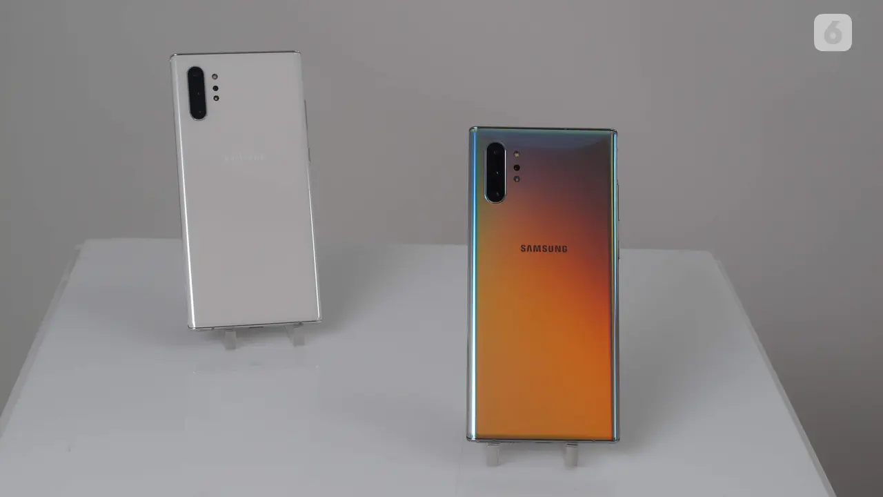 Samsung Galaxy Note 10 Plus. Liputan6.com/Istiarto Sigit Nugroho